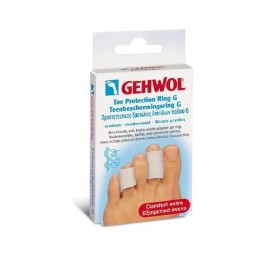 Προστατευτικός Δακτύλιος Δακτύλων Ποδιού G Μεσαίου Μεγέθους Toe Protection Ring G Medium Gehwol 2 units