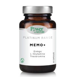 Power Health Συμπλήρωμα Διατροφής για την Βελτίωση της Μνήμης Memo+ Platinum Range 30 caps
