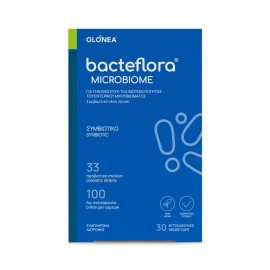Olonea Προβιοτικά Microbiome Bacteflora  30 Φυτοκάψουλες