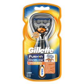 GILLETTE FUSION PROGLIDE POWER ΞΥΡΙΣΤΙΚΗ ΜΗΧΑΝΗ ΜΕ ΤΕΧΝΟΛΟΓΙΑ FLEXBALL & ΜΠΑΤΑΡΙΑ 1 ΜΗΧΑΝΗ + 1 ΑΝΤΑΛΛΑΚΤΙΚΟ + 1 ΜΠΑΤΑΡΙΑ 1ΤΜΧ