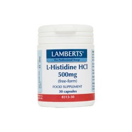 Lamberts Ιστιδίνη L-Histidine 500mg 30caps