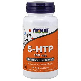 Συμπλήρωμα Διατροφής για Υγεία Νευρικού Συστήματος 5-HTP 100mg Neurotransmitter Support Now 60 veg.caps