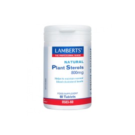 Lamberts Συμπλήρωμα με Φυτοστερόλες για τον Έλεγχο της Χοληστερίνης Plant Steroles 800mg 60 tabs