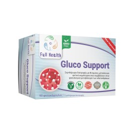 Full Health Συμπλήρωμα Διατροφής για Φυσιολογικό Μεταβολισμό των Υδατανθράκων Gluco Support 60caps