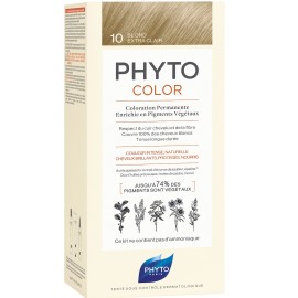 Phyto Color Kit Βαφή Μαλλιών 10 Κατάξανθο Πλατινέ 50ml