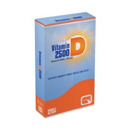 Quest Βιταμίνη D3 2500IU Vitamin D3 2500IU 120 tabs