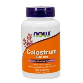 Πρωτόγαλα Colostrum 500mg Now  120 τμχ