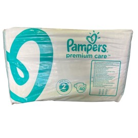 Pampers Premium Care Πάνες με Αυτοκόλλητο No. 2 για 3-6kg 40τμχ