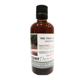 Φόρμουλα Αποτοξίνωσης με Γαϊδουράγκαθο Milk Thistle Fenugreek & Artichoke Super Detox Rio Health 100 ml