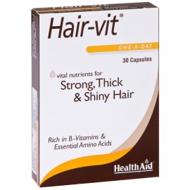 Βιταμίνες Για Υγιή Μαλλιά Hairvit™ Health Aid Caps 30 Τμχ
