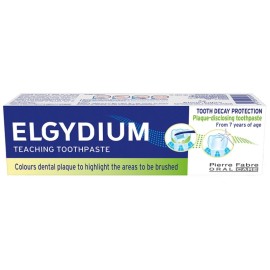 Εκπαιδευτική Οδοντόκρεμα που Αποκαλύπτει την Πλάκα Teaching Toothpaste Elgydium 50 ml