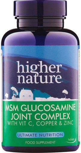 HIGHER NATURE MSM GLUCOSAMINE JOINT COMPLEX 90 TABS
