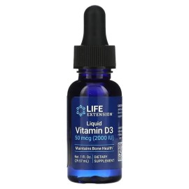 Life Extension Liquid Vitamin D3 Βιταμίνη D3 Σε Υγρή Μορφή 2000iu 29.57ml