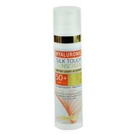 Αντηλιακή Κρέμα Προσώπου με Χρώμα Hyaluronic Silk Touch Sunscreen Tinted SPF50+  Froika 40ml