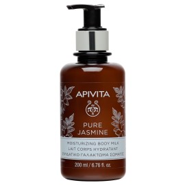 Ενυδατικό Γαλάκτωμα Σώματος Pure Jasmine Apivita 200 ml