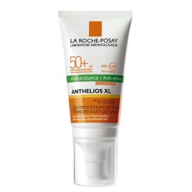 Αντηλιακό  Προσώπου για Μικτά Λιπαρά Δέρματα Dry Touch Gel Με Χρώμα Anthelios XL SPF50+ La Roche Posay 50ml