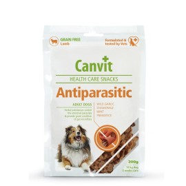 Σνάκ Σκύλου για Ρύθμιση της Χλωρίδας του Εντέρου Antiparasitic Canvit 200 g