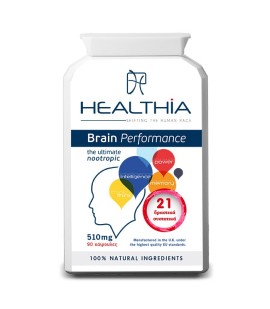 HEALTHIA BRAIN PERFORMANCE 510mg CAPS 90ΤΜΧ