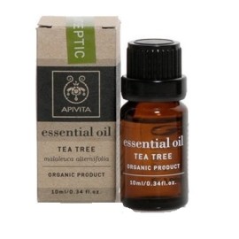 Αιθέριο Έλαιο Τεϊόδεντρο Essential Oil Tea Tree Apivita 10 ml