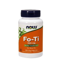 Συμπλήρωμα Διατροφής  για Ενέργεια & Αποτοξίνωση Fo-Ti 560 mg Ho Shou Wu Now 100 caps