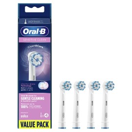 Oral B Ανταλλακτικές Κεφαλές Sensitive Clean 4 τμχ