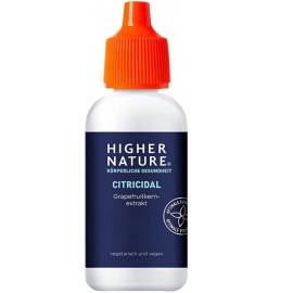 Higher Nature Εκχύλισμα Σπόρων Γκρέιπφρουτ Citricidal Grapefruit Seed Extract 100ml