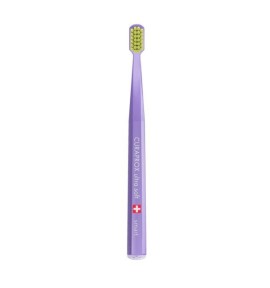 Curaden Curaprox CS Smart Οδοντόβουρτσα για Ενήλικες και Παιδιά 5+ ετών Μωβ / Πράσινο