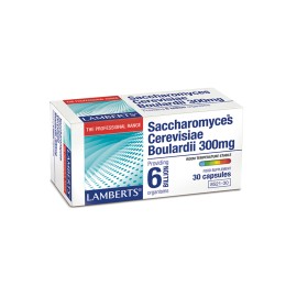 Lamberts Συμπλήρωμα Προβιοτικών  Saccharomyces Cerevisiae Boulardii 300mg 30caps