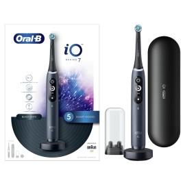 Oral-B iO Series 7 Hλεκτρική Οδοντόβουρτσα-  Magnetic Black Onyx 1τμχ