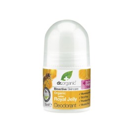 Αποσμητικό Roll-On Με Βιολογικό Βασιλικό Πολτό Organic Royal Jelly Deodorant Dr. Organic 50 ml