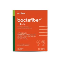 Olonea Συμπλήρωμα Διατροφής για Υγεία Εντέρου Bactefiber Plus 14 φακελάκια