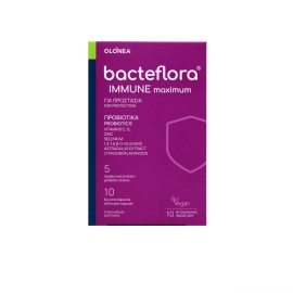 Olonea Προβιοτικά Βιταμίνες και Μέταλλα  Bacteflora Immune Maximun 5/10  10 caps