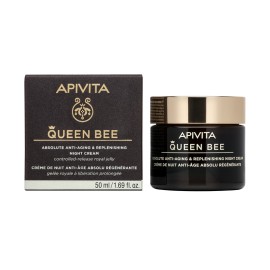 Apivita Κρέμα Απόλυτης Αντιγήρανσης Νύχτας Queen Bee Night Cream 50 ml