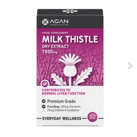 Agan Συμπλήρωμα Γαϊδουράγκαθου Milk Thistle  Every Day Wellness 30tabs