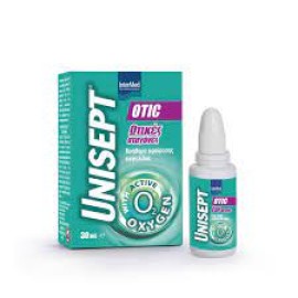 Ωτικές Σταγόνες Otic Ear Drops Unisept 30 ml