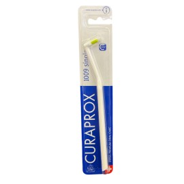 Curaden Curaprox 1009 Single Οδοντόβουρτσα για Ορθοδοντικούς Μηχανισμούς σε Λευκό Χρώμα