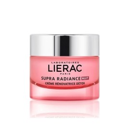 Κρέμα Νύχτας Αντιγήρανσης και Ανανέωσης Supra Radiance Renewing Cream Night Detox Lierac 50 ml