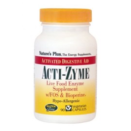 Φόρμουλα Πεπτικών Ενζύμων Actizyme  Natures Plus 90 vcaps