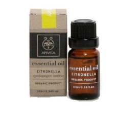 Αιθέριο Έλαιο Σιτρονέλλας Essential Oil Citronella Apivita 10 ml