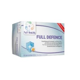 Full Health Συμπλήρωμα Διατροφής για Ενίσχυση Ανοσοποιητικού Full Defence 60caps