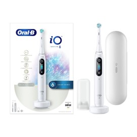 Oral-B iO Series 7 Hλεκτρική Οδοντόβουρτσα- Magnetic White Alabaster 1τμχ