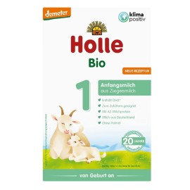 Holle Bio 1 Βρεφικό Βιολογικό Κατσικίσιο Γάλα σε Σκόνη από την 1η Ημέρα 400gr