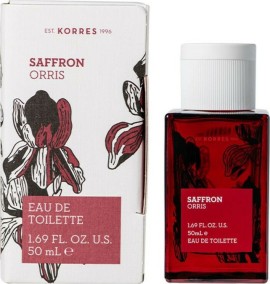 Korres Saffron Orris Eau de Toilette Άρωμα με Νότες Λουλουδιού Σαφράν και Ορίς 50ml