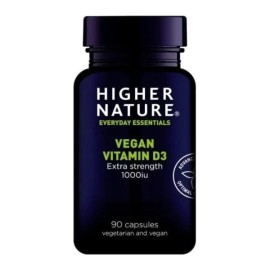 Higher Nature Vegan Vitamin D3 1000iu Βιταμίνη D3 90caps