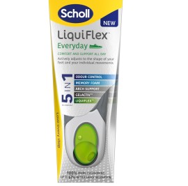 Scholl Liquiflex Everyday Ανατομικοί Πάτοι Παπουτσιών Μέγεθος 36-41