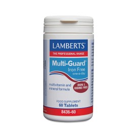Lamberts Πολυβιταμίνη Χωρίς Σίδηρο & Ιώδιο Multi-Guard Iron Free 60tabs