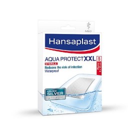 Hansaplast Αδιάβροχο Επίθεμα Aqua Protect XXL 8x10cm 5τεμ