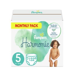 Pampers Harmonie Monthly Pack Πάνες Μέγεθος 5 (11-16 kg) 132 τμχ