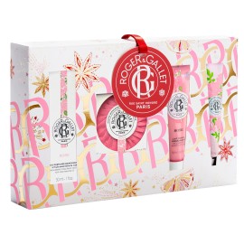 Roger & Gallet Promo Rose Σετ με Άρωμα 30ml, Μπάρα Σαπουνιού 100gr & ΔΩΡΑ Γαλάκτωμα Σώματος 50ml & Κρέμα Χεριών 30ml