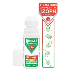 Jungle Formula Maximum Aντικουνουπικό Roll On 50ml